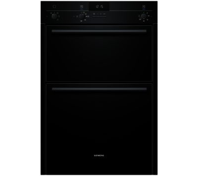 SIEMENS  iQ100 HB13MB621B Electric Double Oven - Black